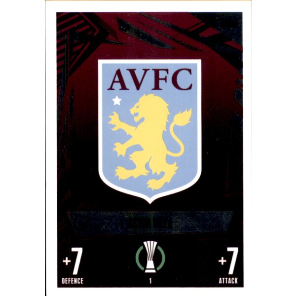 1 - Aston Villa - Club Badge - 2023/2024