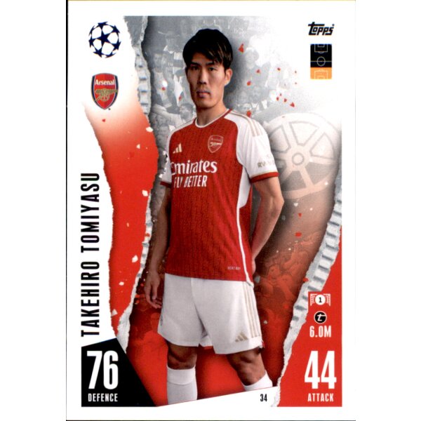 34 - Takehiro Tomiyasu - 2023/2024