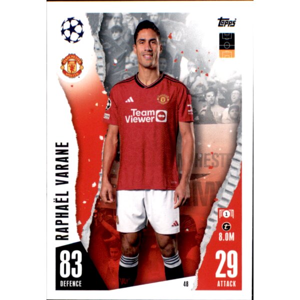 48 Raphael Varane 2023/2024, 0,49