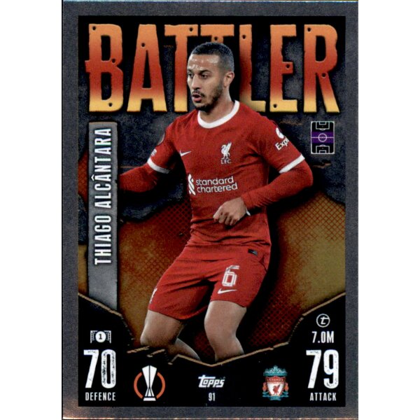 91 - Thiago Alcantara - Battler - 2023/2024