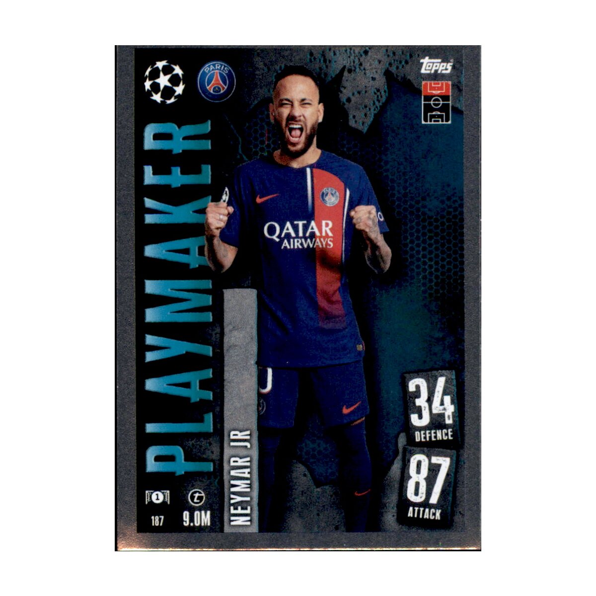 187 Neymar Jr Playmaker 2023/2024, 2,99