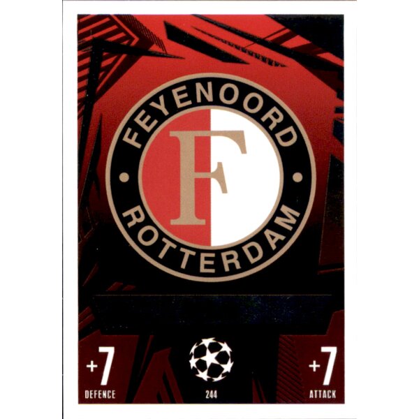 244 - Feyenoord - Club Badge - 2023/2024