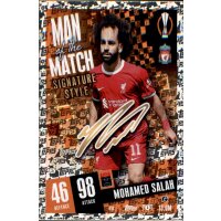 410 - Mohamed Salah - Man of the Match Signature Style -...