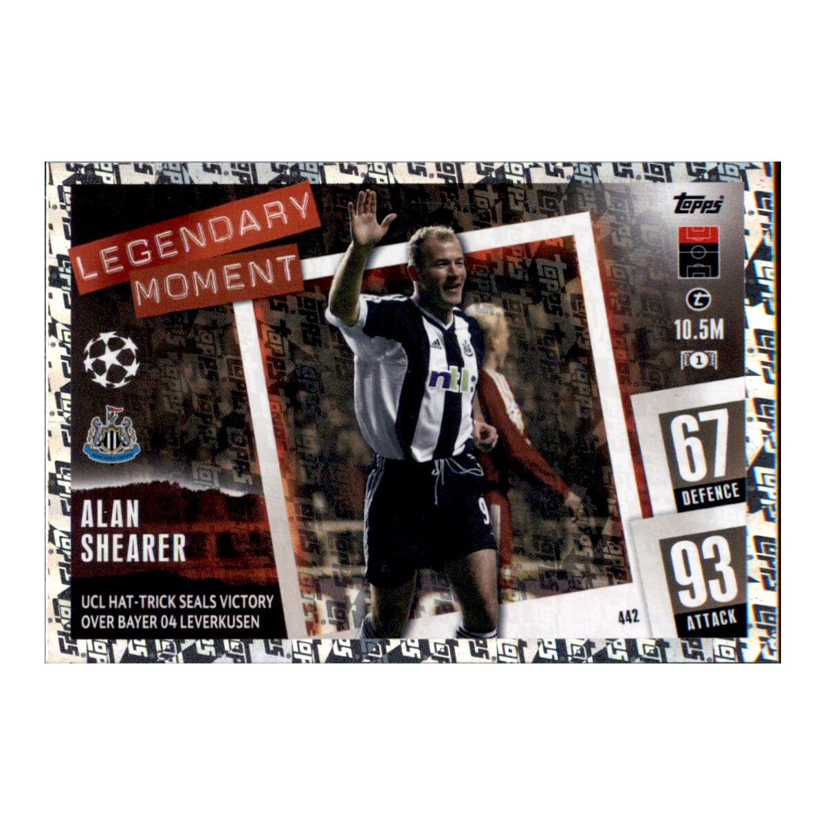 442 - Alan Shearer - Legendary Moment - 2023/2024, 1,19 