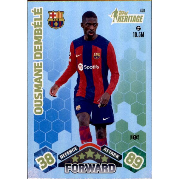 458 - Ousmane Dembele - Topps Heritage - 2023/2024