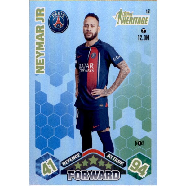 461 - Neymar Jr - Topps Heritage - 2023/2024