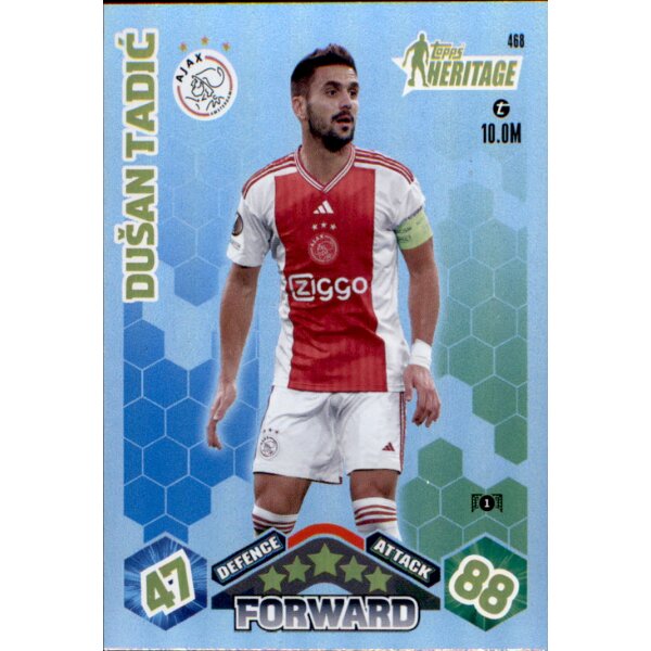 468 - Dusan Tadic - Topps Heritage - 2023/2024