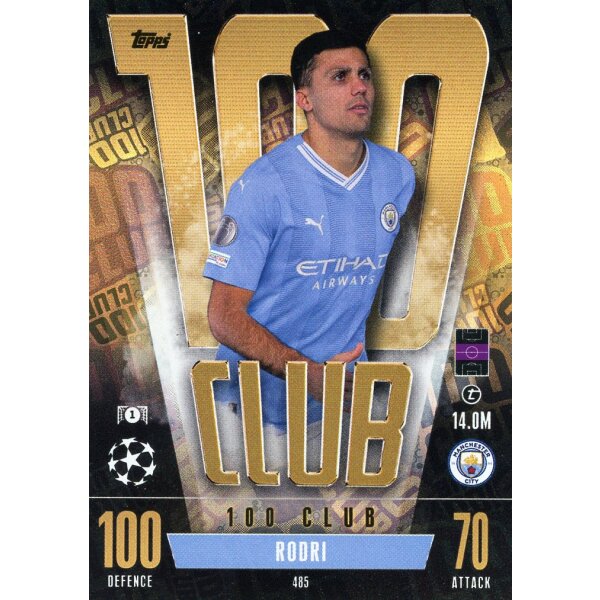 485 - Rodri - 100 Club - 2023/2024