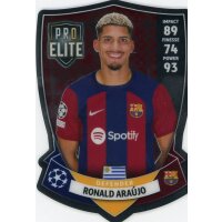 SH 5 - Ronald Araüjo - Pro Elite Chrome Shield -...