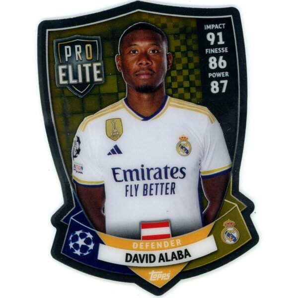 SH 7 - David Alaba - Pro Elite Chrome Shield - 2023/2024