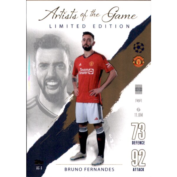 AG 8 - Bruno Fernandes - Artists of the Game Limited Edition - 2023/2024