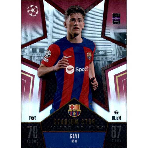 SS 10 - Gavi - Stadium Star Limited Edition - 2023/2024