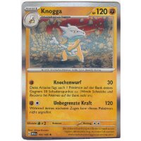 105/165 - Knogga - Holo Rare - Karmesin & Purpur 151