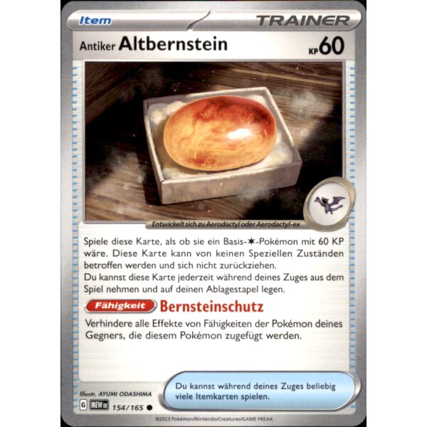 154/165 - Antiker Altbernstein - Common - Karmesin & Purpur 151