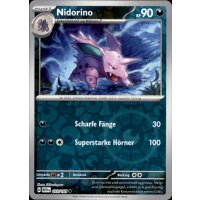 033/165 - Nidorino - Reverse Holo - Karmesin & Purpur...