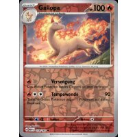 078/165 - Gallopa - Reverse Holo - Karmesin & Purpur 151