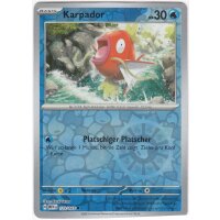 129/165 - Karpador - Reverse Holo - Karmesin & Purpur...