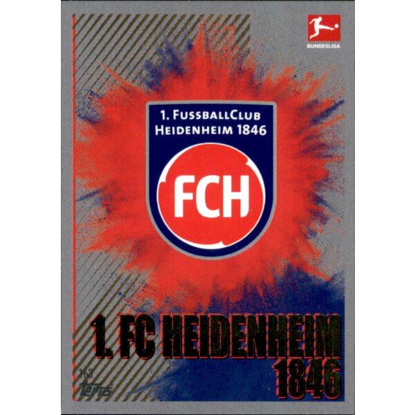 163 - 1. FC Heidenheim 1846 - Clubkarte - 2023/2024