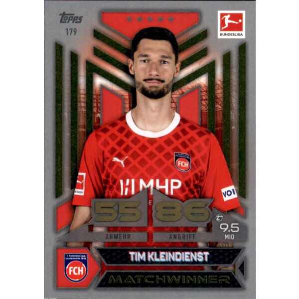 179 - Tim Kleindienst - Matchwinner - 2023/2024