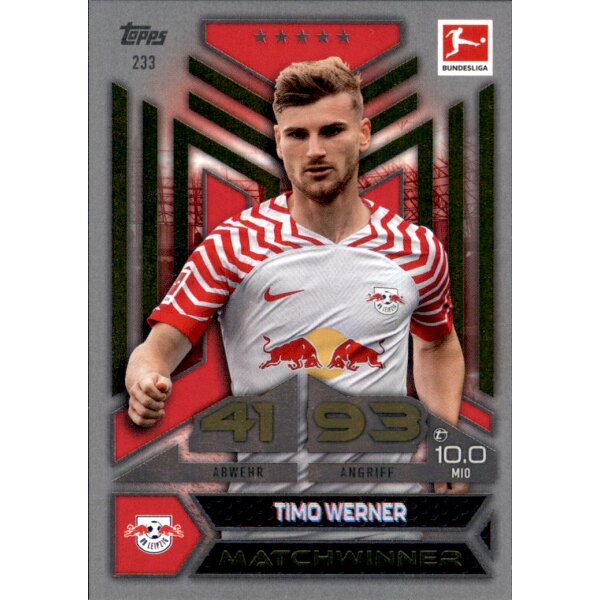 233 - Timo Werner - Matchwinner - 2023/2024