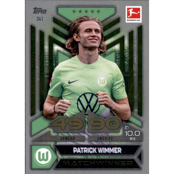 341 - Patrick Wimmer - Matchwinner - 2023/2024