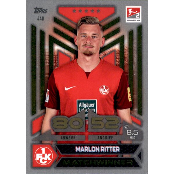 440 - Marlon Ritter - Matchwinner - 2023/2024