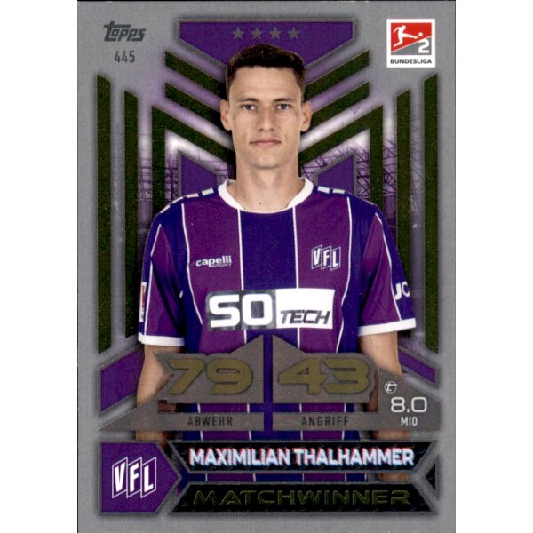 445 - Maximilian Thalhammer - Matchwinner - 2023/2024