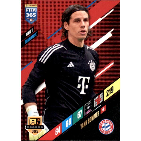 BMU 1 - Yann Sommer - Team Mate - 2024