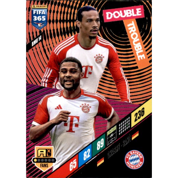 BMU 14 - Serge Gnabry/Leroy Sane - Double Trouble - 2024