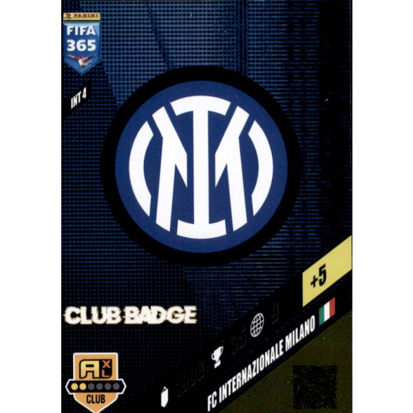 INT 4 - FC Internazionale Milano - Club Badge - 2024