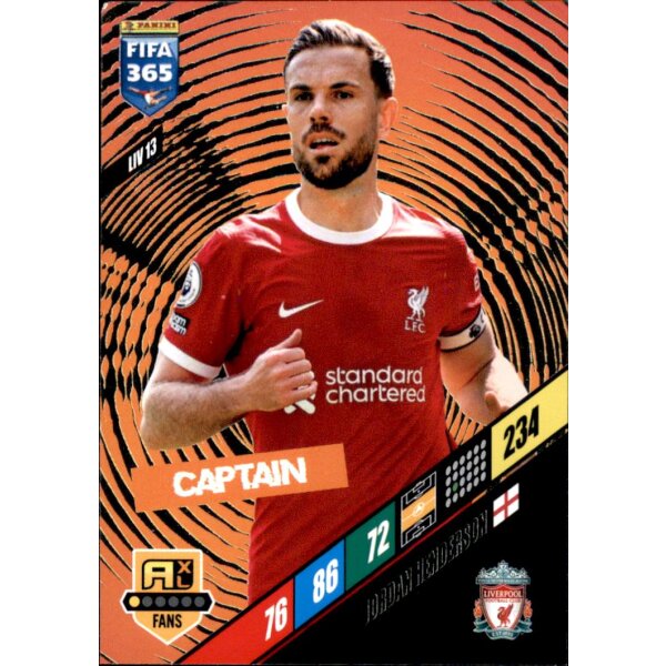 LIV 13 - Jordan Henderson - Captain - 2024