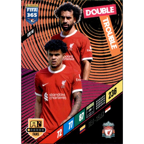 LIV 14 - Luis Diaz/Mohamed Salah - Double Trouble - 2024