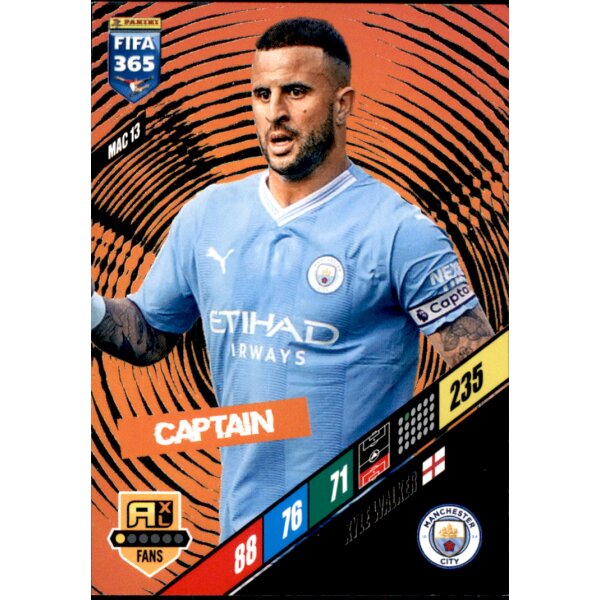 MAC 13 - Kyle Walker - Captain - 2024