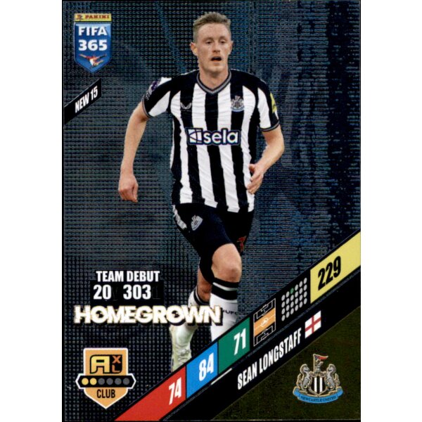 NEW 15 - Sean Longstaff - Homegrown - 2024