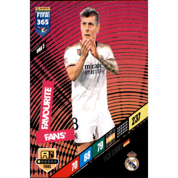 RMA 5 - Toni Kroos - Fans Favourite - 2024