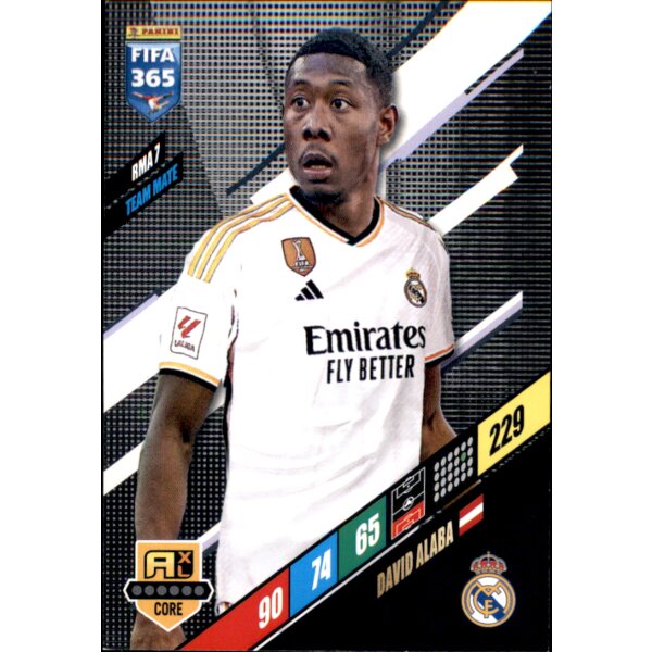 RMA 7 - David Alaba - Team Mate - 2024