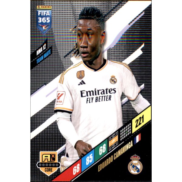 RMA 12 - Eduardo Camavinga - Team Mate - 2024