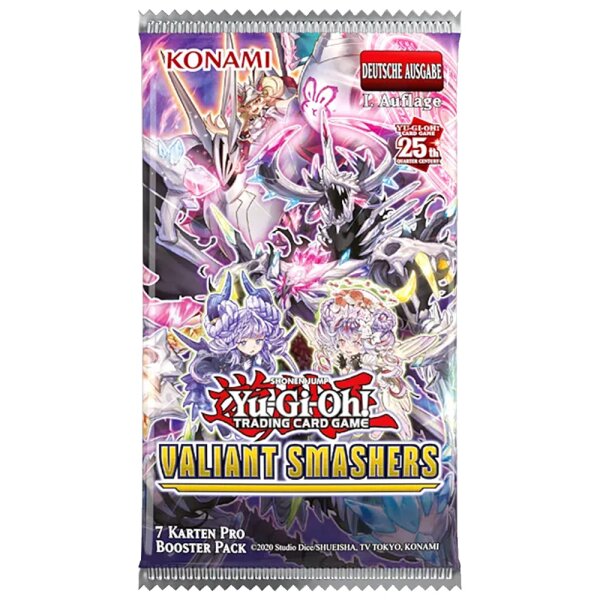 Yu-Gi-Oh! Valiant Smashers - 1 Booster - Deutsch