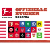 Topps Bundesliga Sammelsticker 2023/24 - 20 Tüten