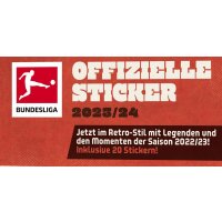 Topps Bundesliga Sammelsticker 2023/24 - 20 Tüten