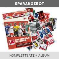 Topps Bundesliga Sammelsticker 2023/24 - Komplettsatz +...