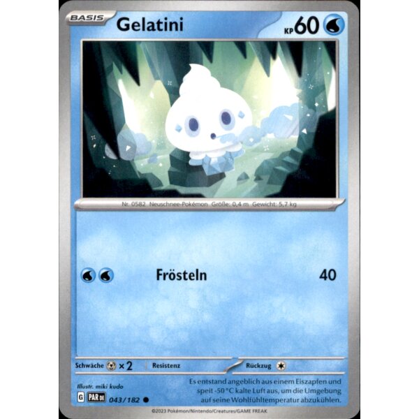 043/182 - Gelatini - Common - PAR Paradoxrift