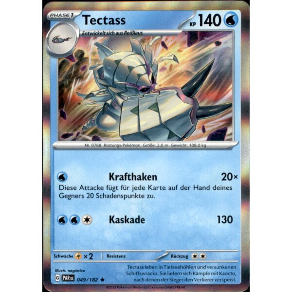 049/182 - Tectass - Holo Rare - PAR Paradoxrift