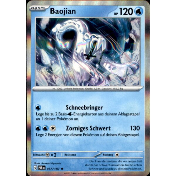 057/182 - Baojian - Holo Rare - PAR Paradoxrift