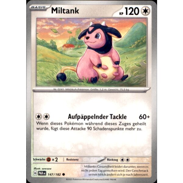 147/182 - Miltank - Common - PAR Paradoxrift