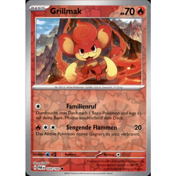 020/182 - Grillmak - Reverse Holo - PAR Paradoxrift