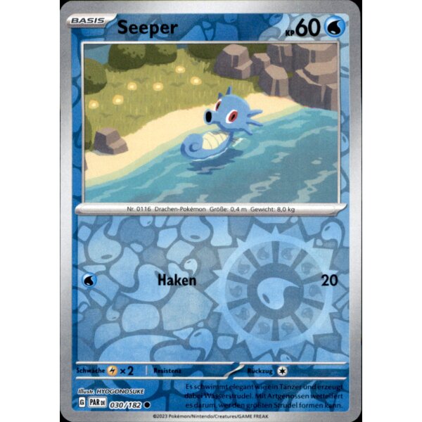 030/182 - Seeper - Reverse Holo - PAR Paradoxrift