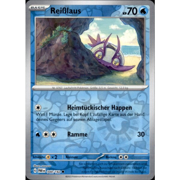 048/182 - Reißlaus - Reverse Holo - PAR Paradoxrift