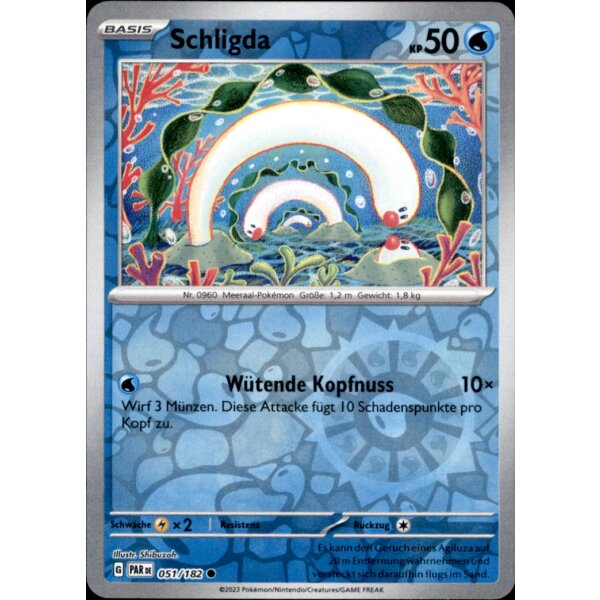 051/182 - Schligda - Reverse Holo - PAR Paradoxrift