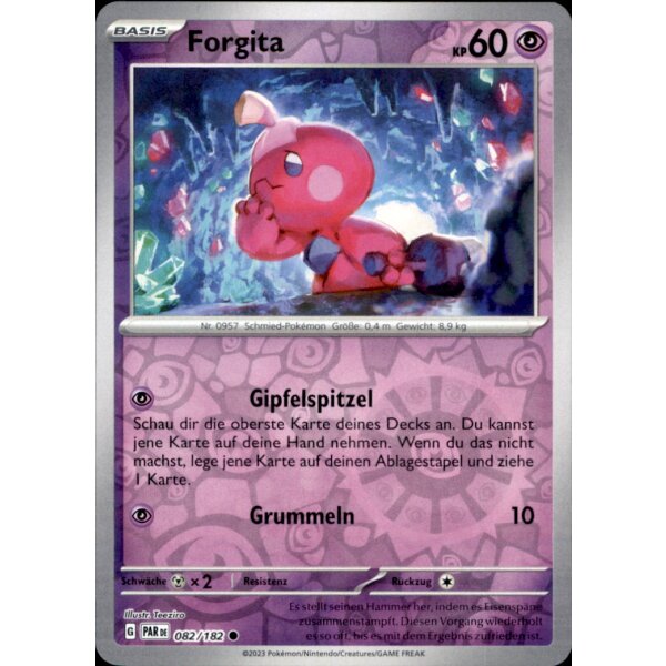 082/182 - Forgita - Reverse Holo - PAR Paradoxrift